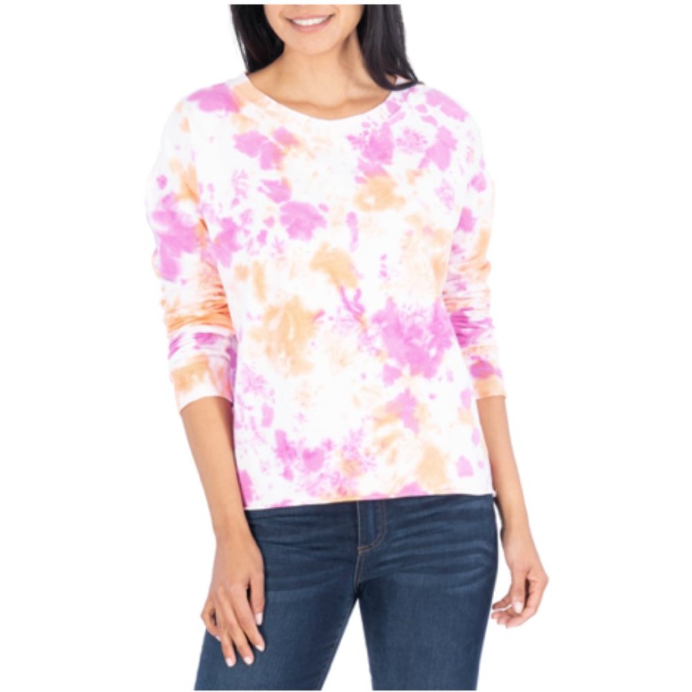Kut from the Kloth Women's Michaela Tie Dye Sweatshirt